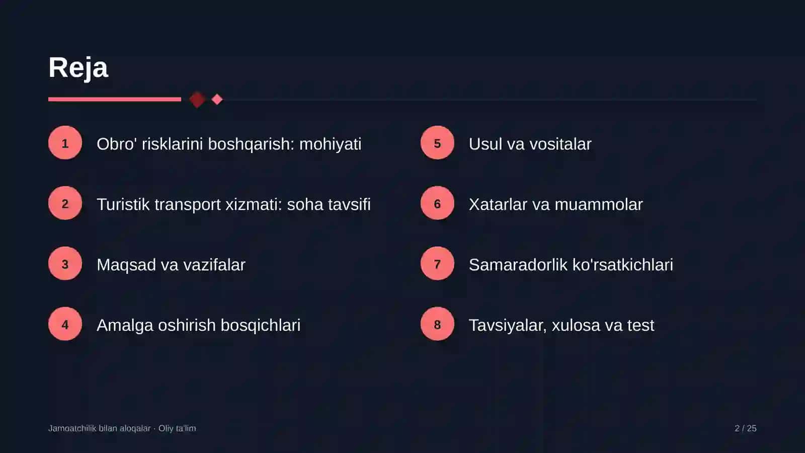 turistik transport xizmatida obro' risklarini boshqarish 6049 2