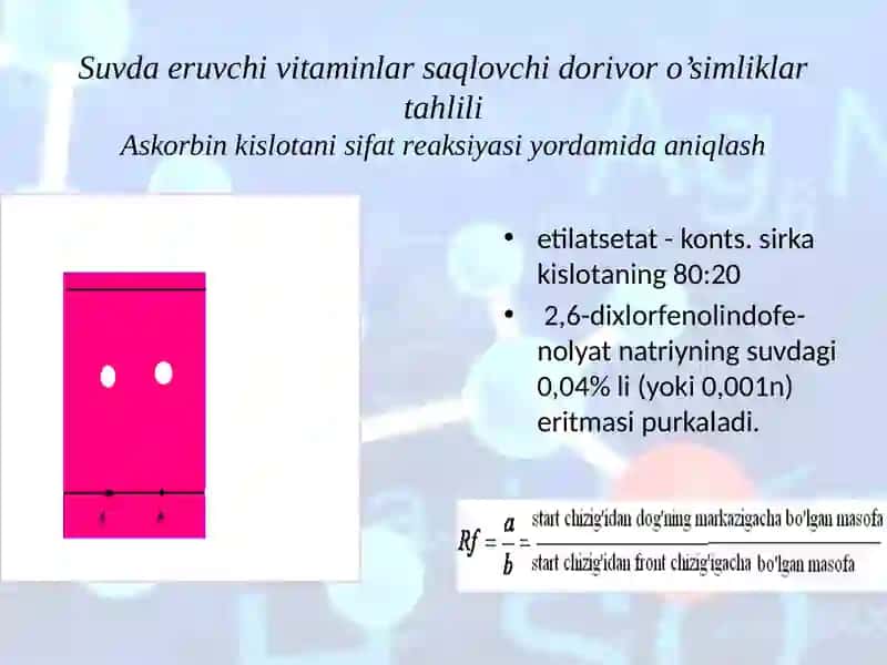 Suvda eruvchi vitaminlar 2