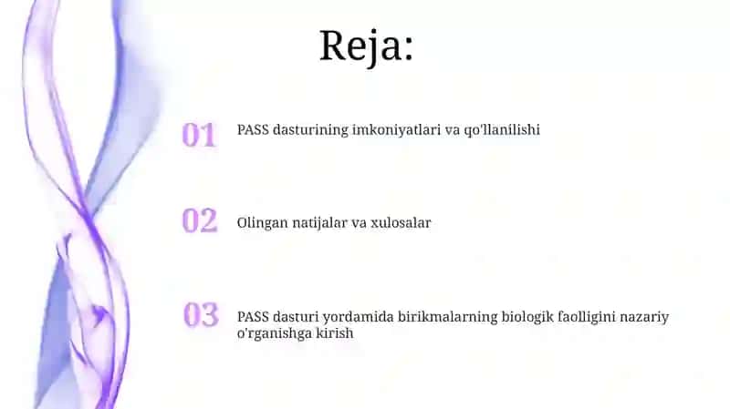 PASS dasturi 2