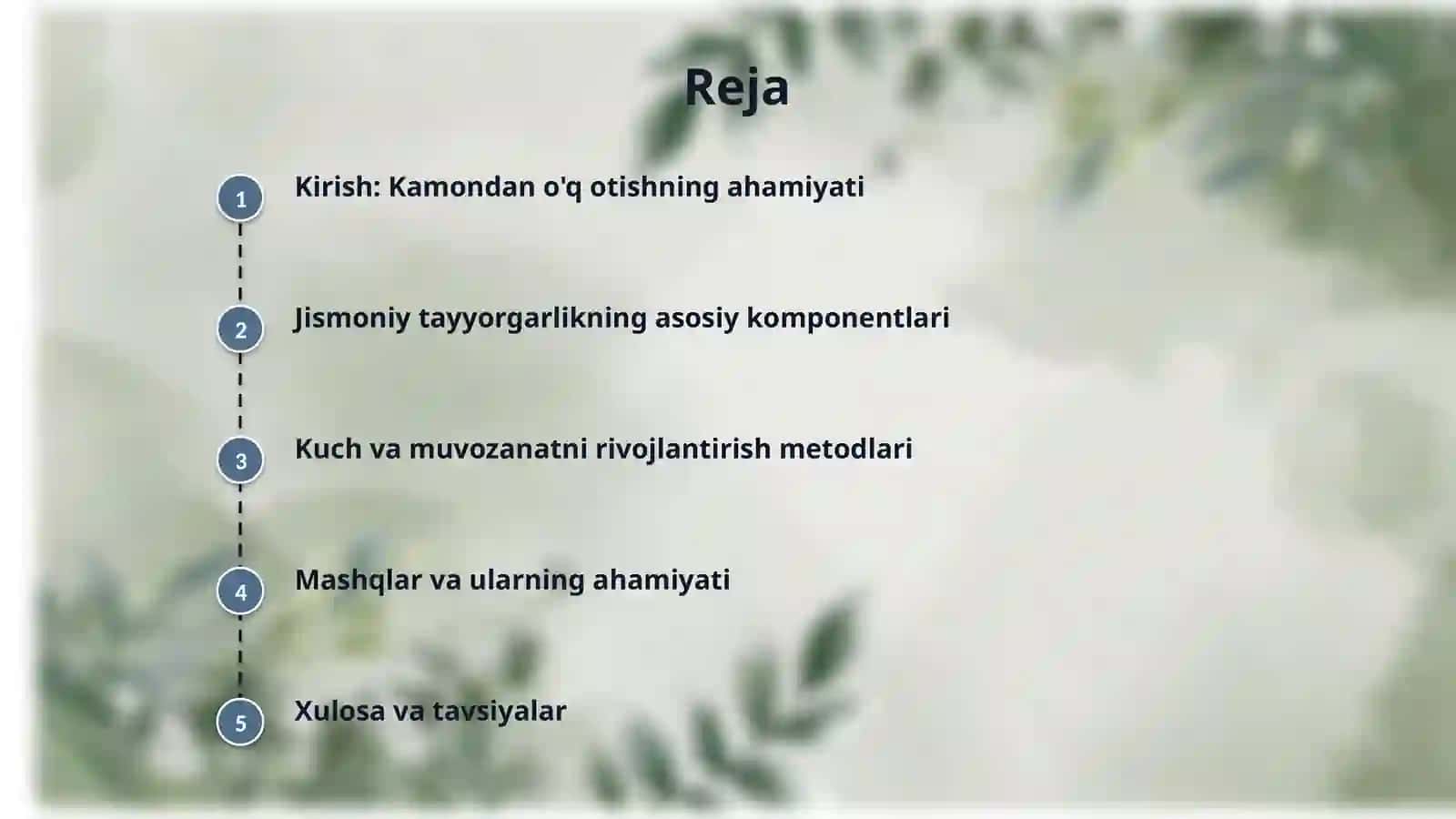 12-13 YOSHDAGI BOLALARDA KAMONDAN O‘Q OTISHDA KUCH VA MUOZANATNI RIVOJLANTIRISH METODLARI 2