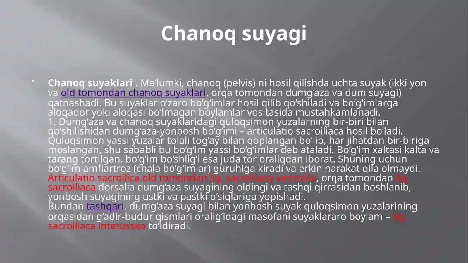 Chanoq suyagi 2