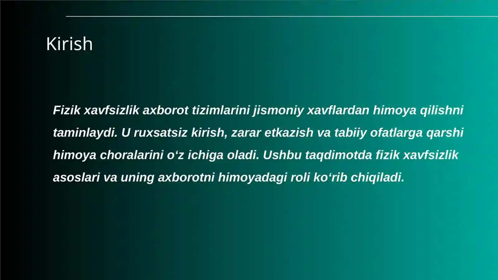 Fizikxavfsizlik 2