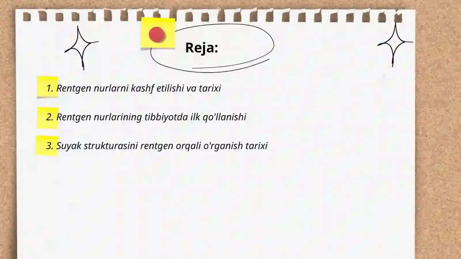 Rentgen nurlarni ōrganish tarixi, suyak va boğimlar rivojlanishini rentgen nurlar yordamida ōrganish 2