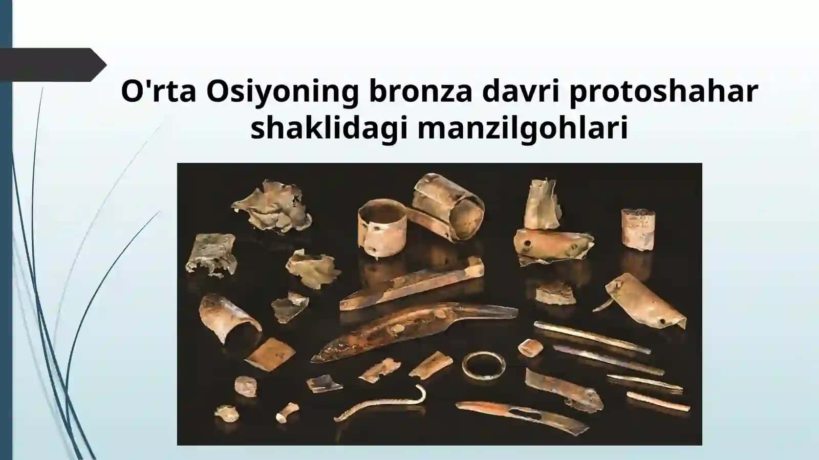 O'rta Osiyoning bronzadavri 2