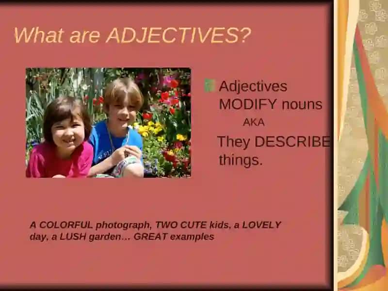 Adjective 2