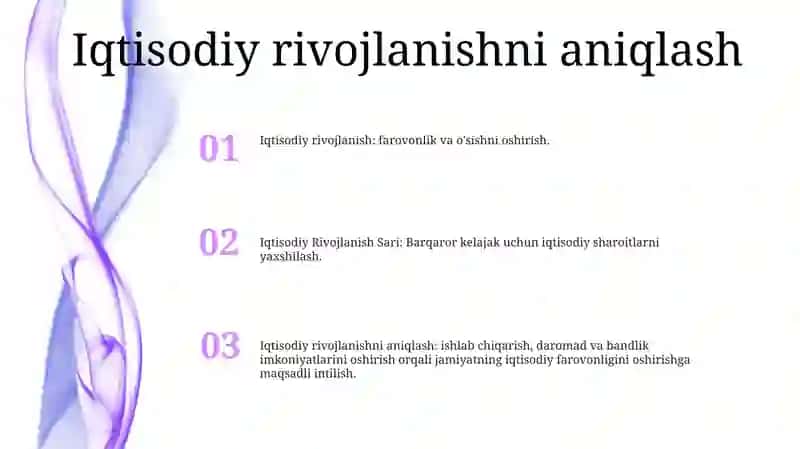 Iqtisodiy Rivojlanish Sari 2