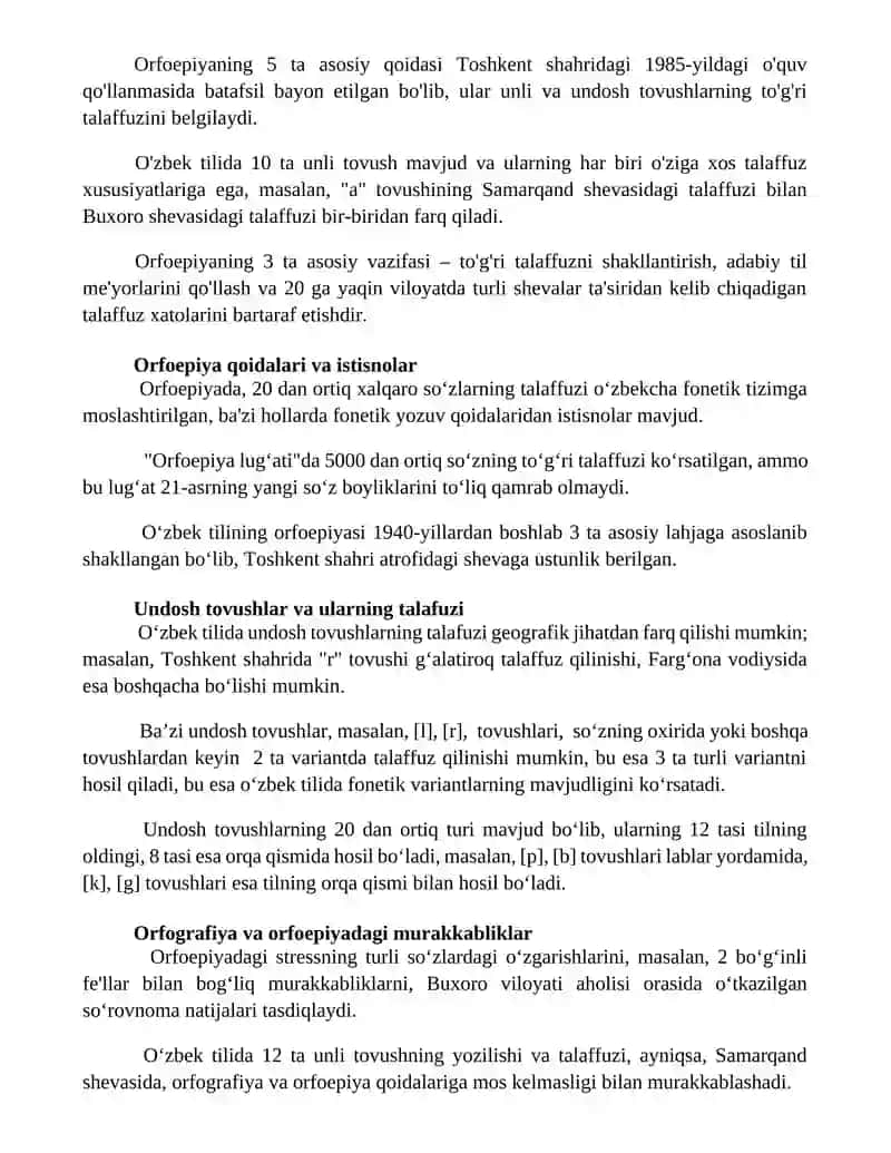 Orfografiya va orfoepiya 2