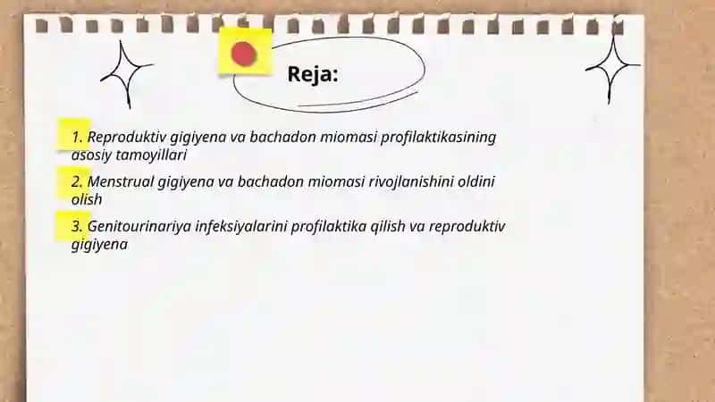 Bachadon Miomasi Profilaktikasi 2