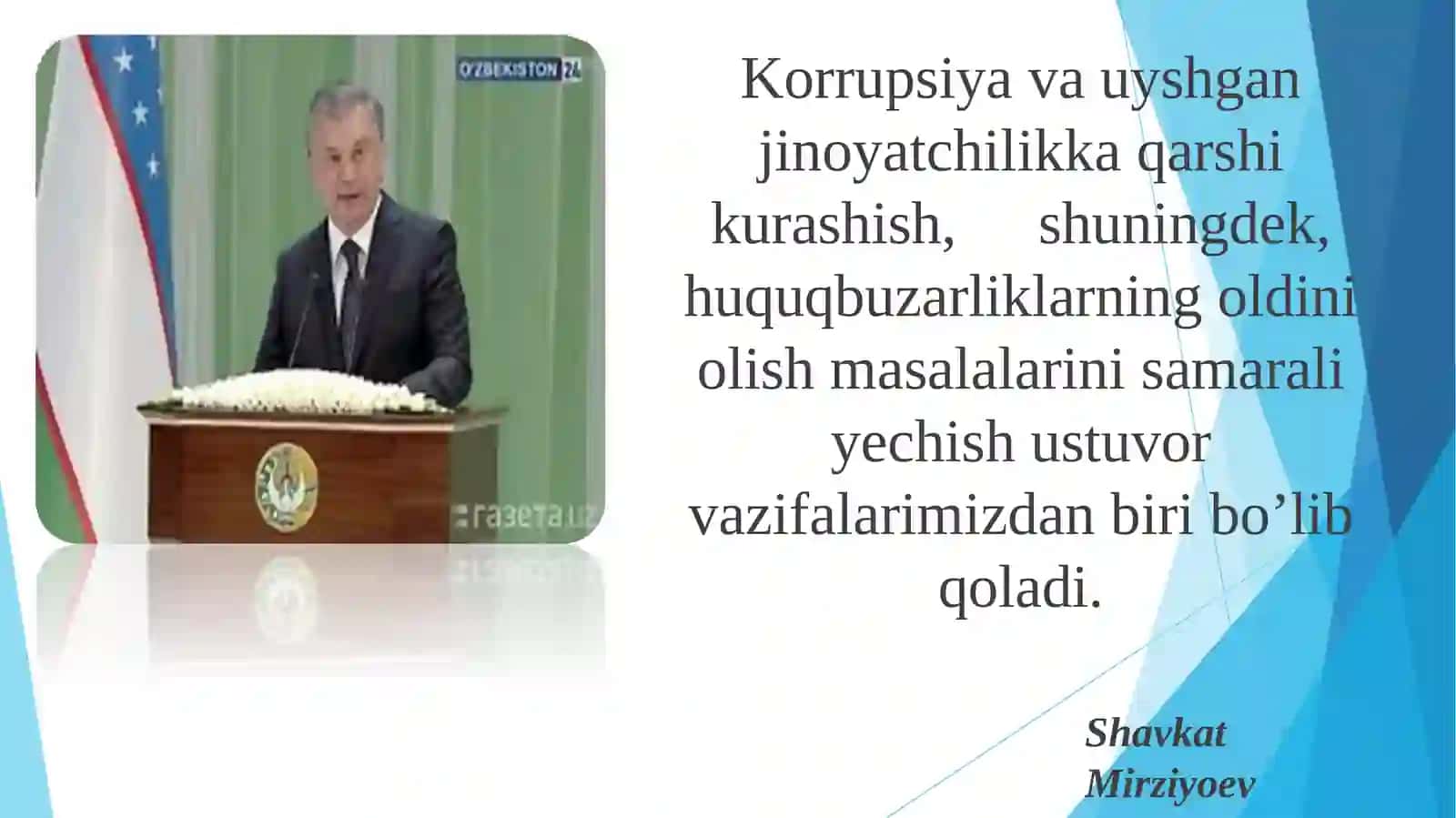 Korrupsiyaga qarshi kurashish – jamiyattar aqqiyotining asosi 2