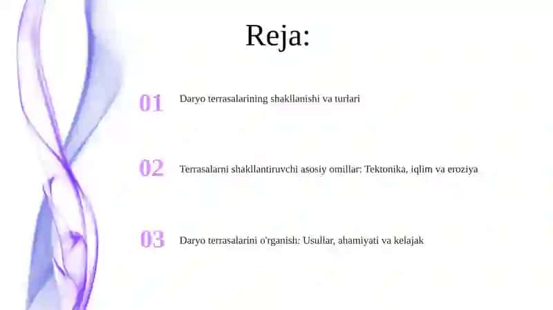 Daryo terrasalari 2
