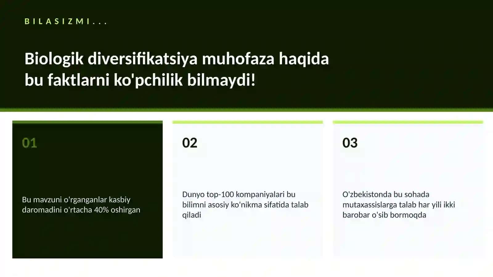 Biologik diversifikatsiya muhofaza 2
