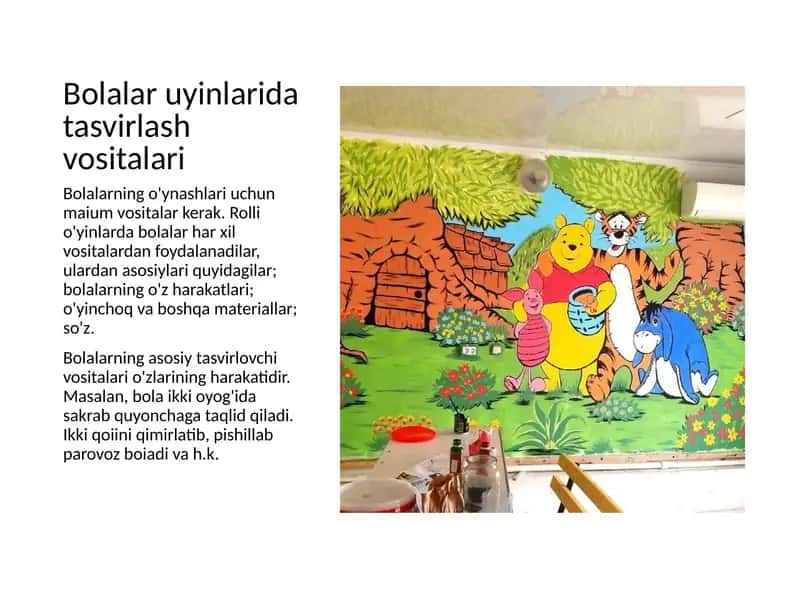 Bolalar uyinglaridagi tasvirlash vositalari 2