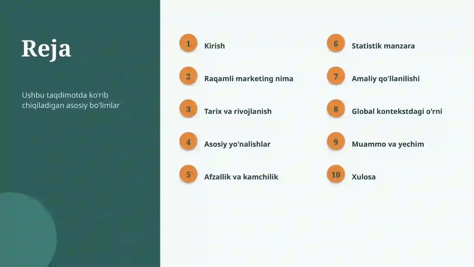 Raqamli marketing 2