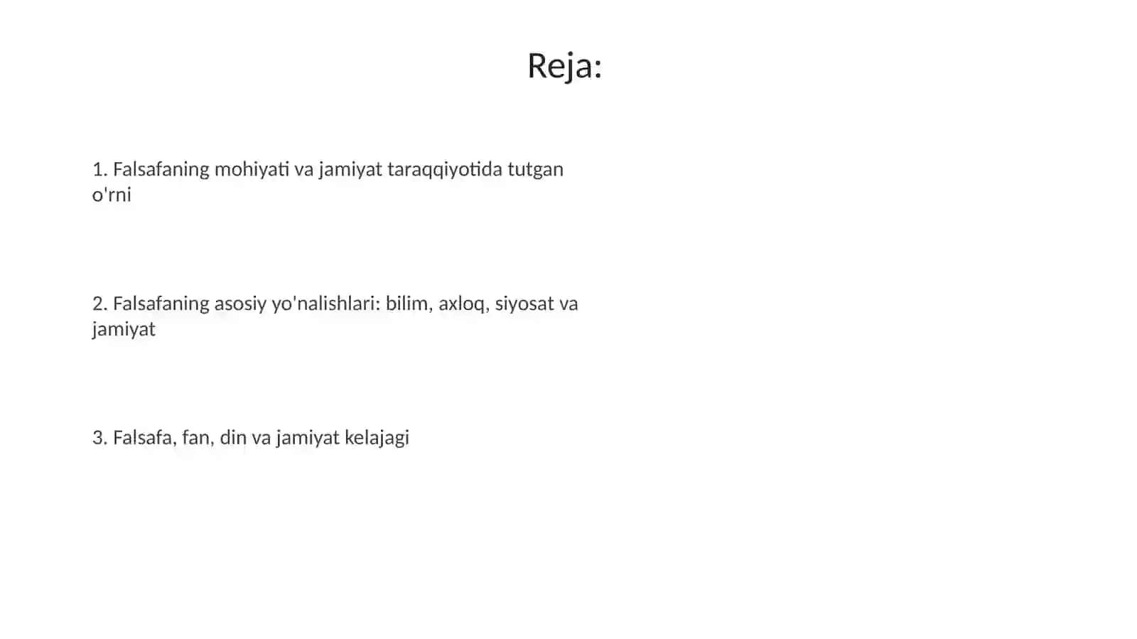 Falsafaning mohiyati va jamiyat taraqqiyotida giroli 2