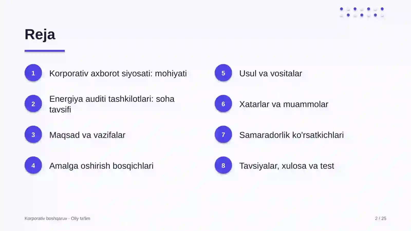 energiya auditi tashkilotlarida korporativ axborot siyosati 3742 2