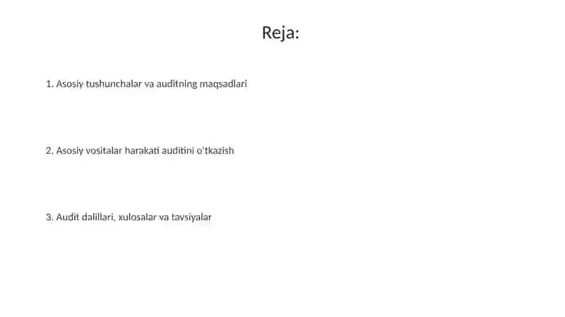 Asosiy vositalar (Main assets) 2