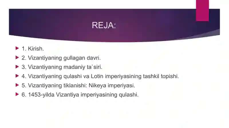 VIZANTIYA SIVILIZATSIYASI 2