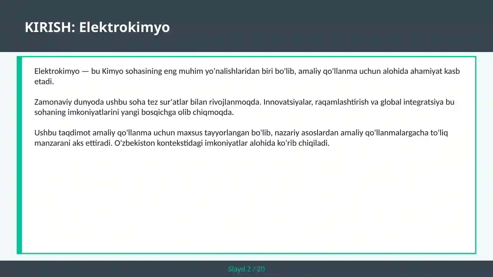 Elektrokimyo 2