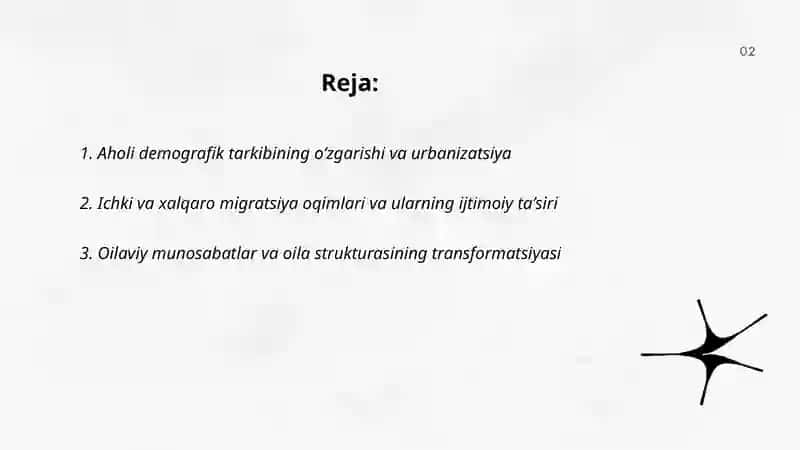 Oʻzbekistondagi ijtimoiy oʻzgarishlar 2