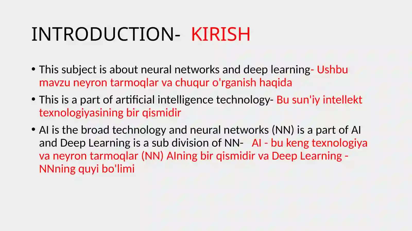 NEURAL NETWORKS AND DEEP LEARNING 2