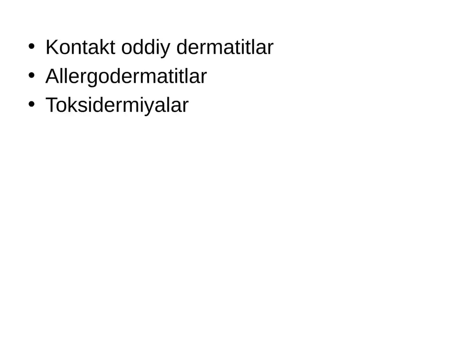 Dermatitlar 2