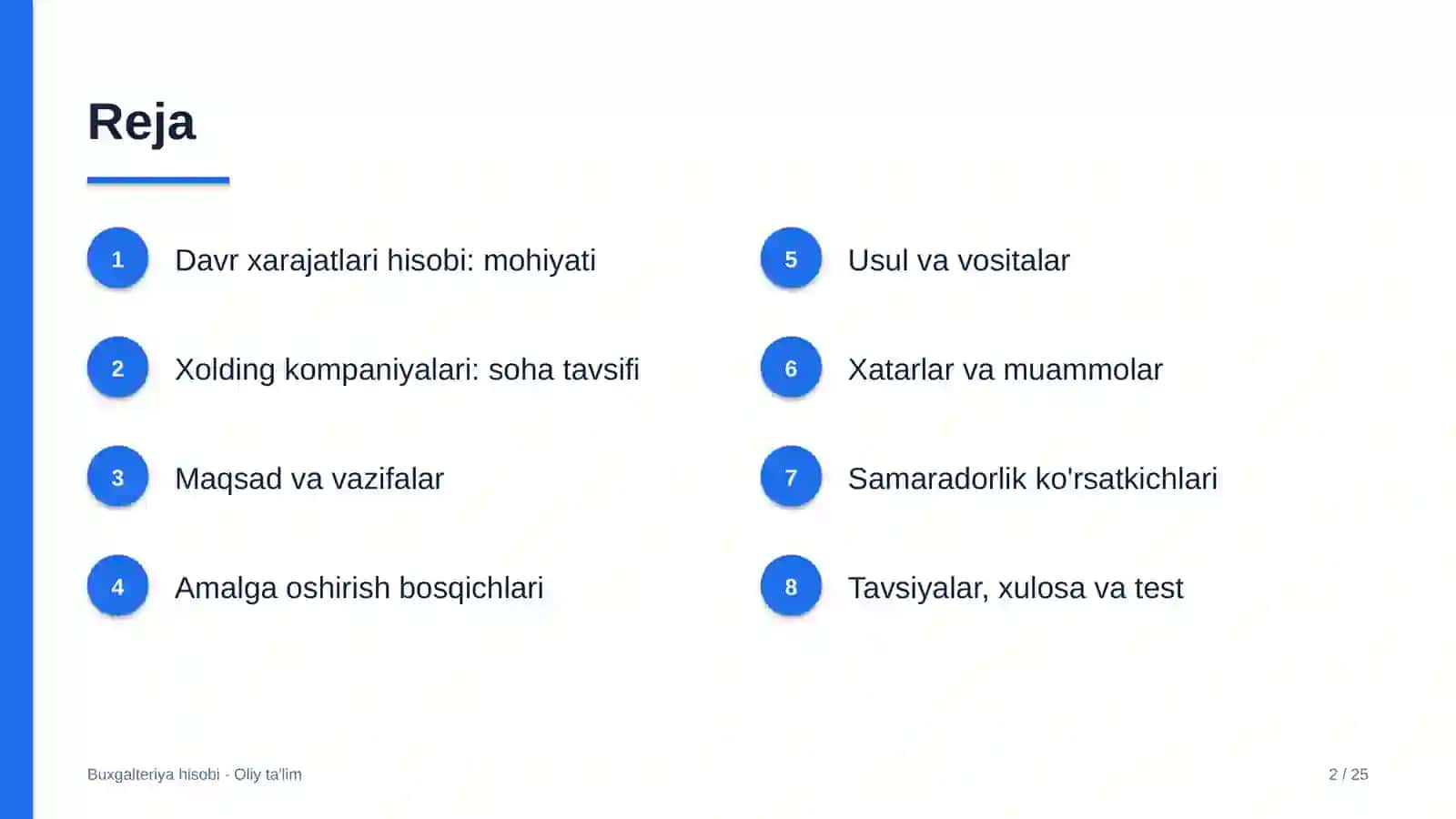 Xolding kompaniyalarida davr xarajatlari hisobi 2