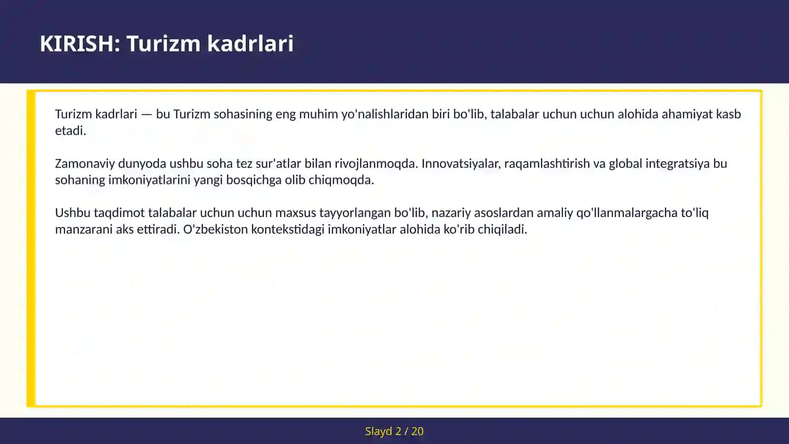 Turizm kadrlari 2