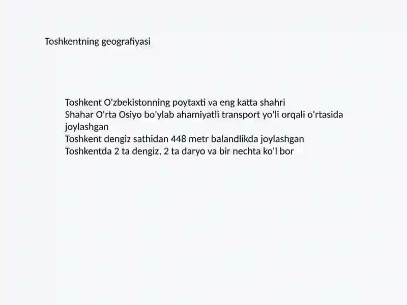 Toshkentning tarixi 2