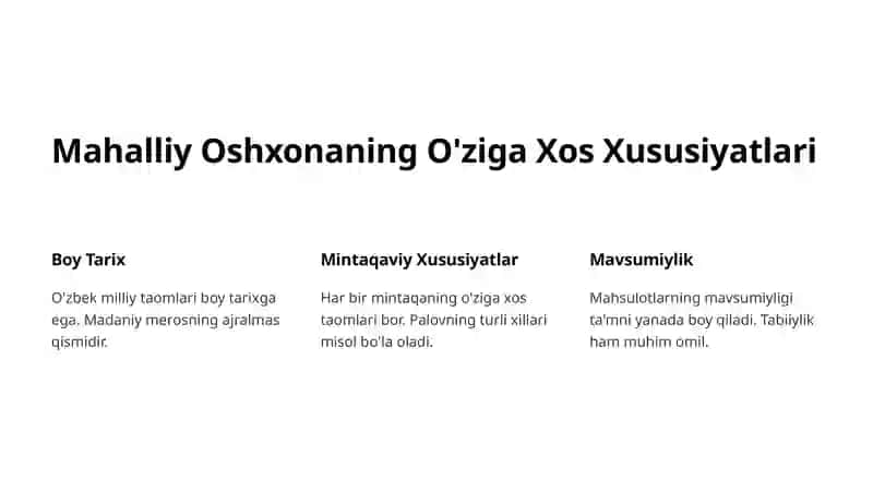 Gastronomik Turizm: Mahalliy Oshxona va Mehmondo'stlik 2