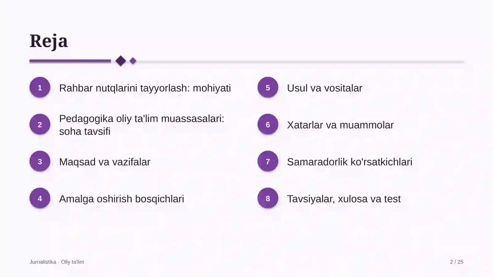 pedagogika oliy ta'lim muassasalarida rahbar nutqlarini tayyorlash 6727 2