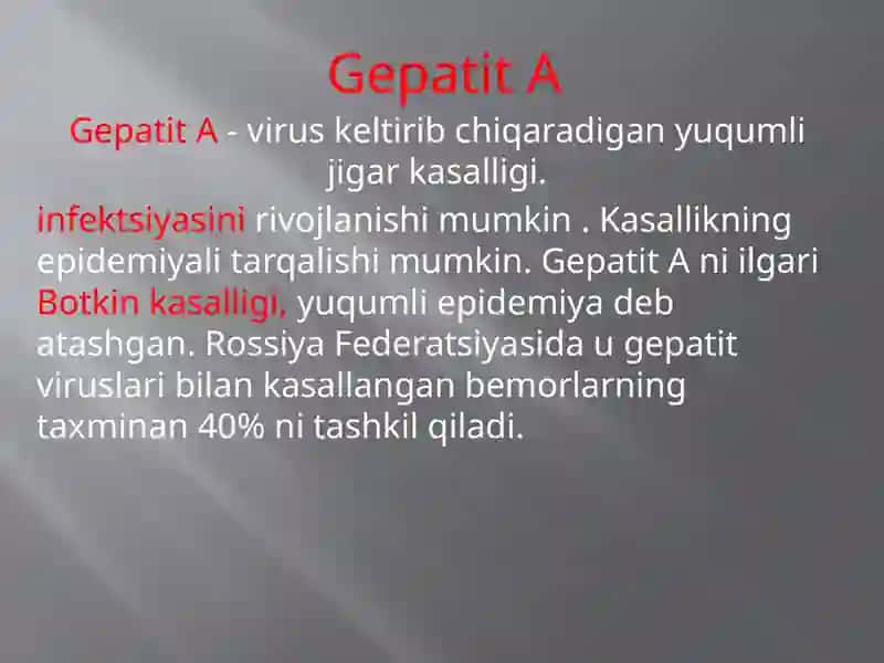 Gepatit A 2