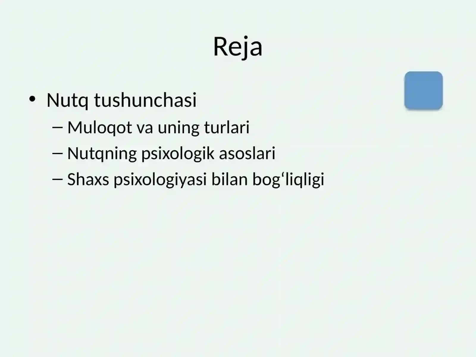 Nutq va muloqotning psixologik jihatlari 2