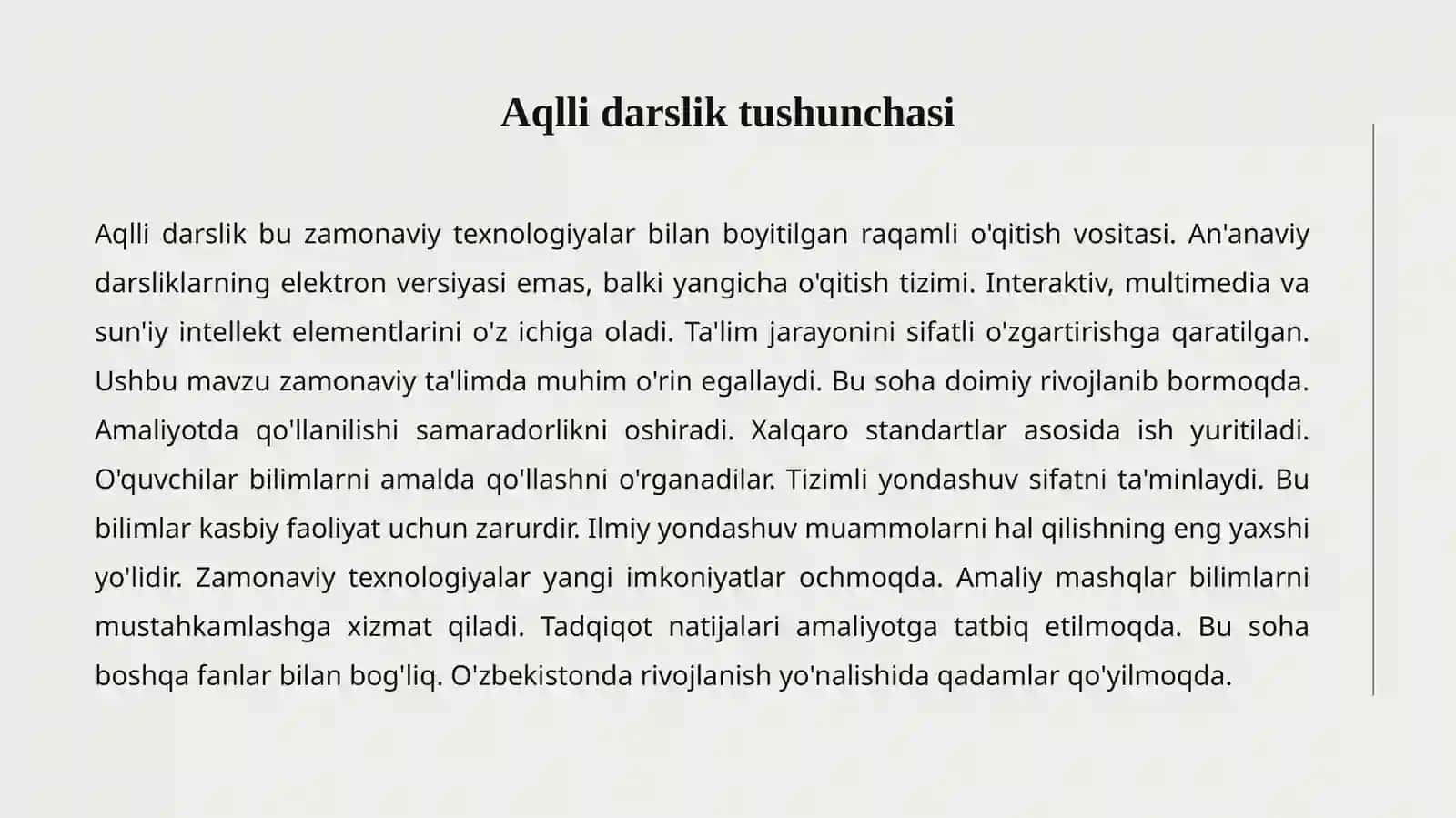 AQLLI DARSLIK 2