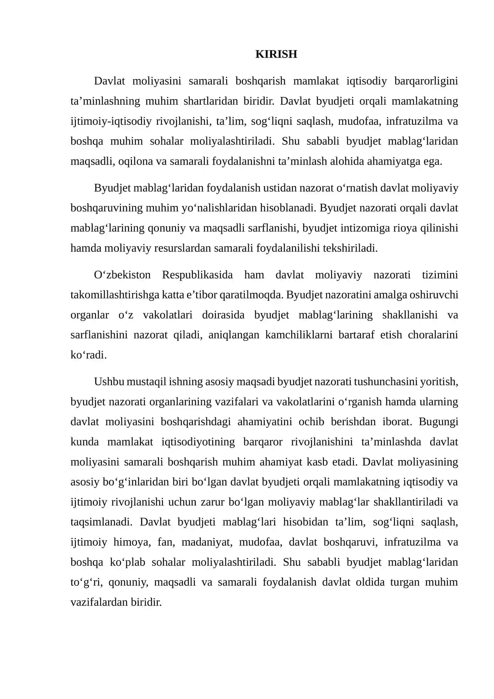 BYUDJET NAZORATI ORGANLARI VAKOLATLARI 2