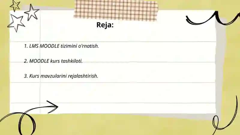 LMS MOODLE kurs yaratish va uni sozlash 2