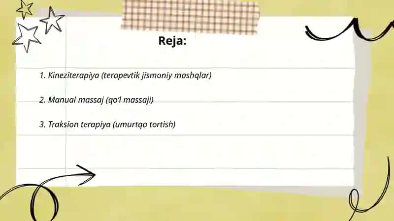 Fizeoterapevtik muolajar 2