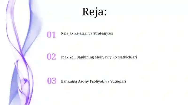Ipak Yoli Bankining Moliyaviy Ko'rsatkichlari 2