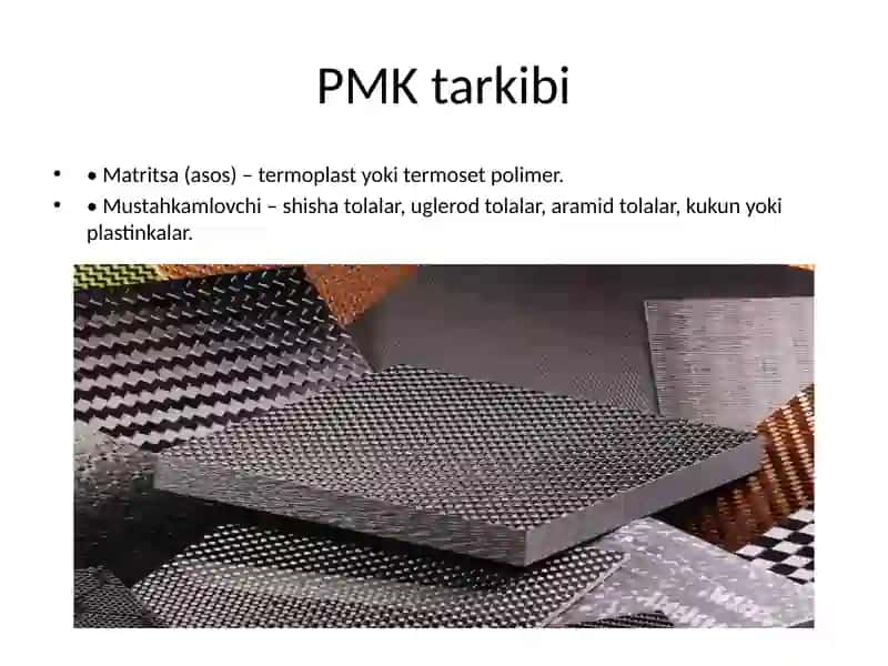 Polimer matritsali kompozitlar 2