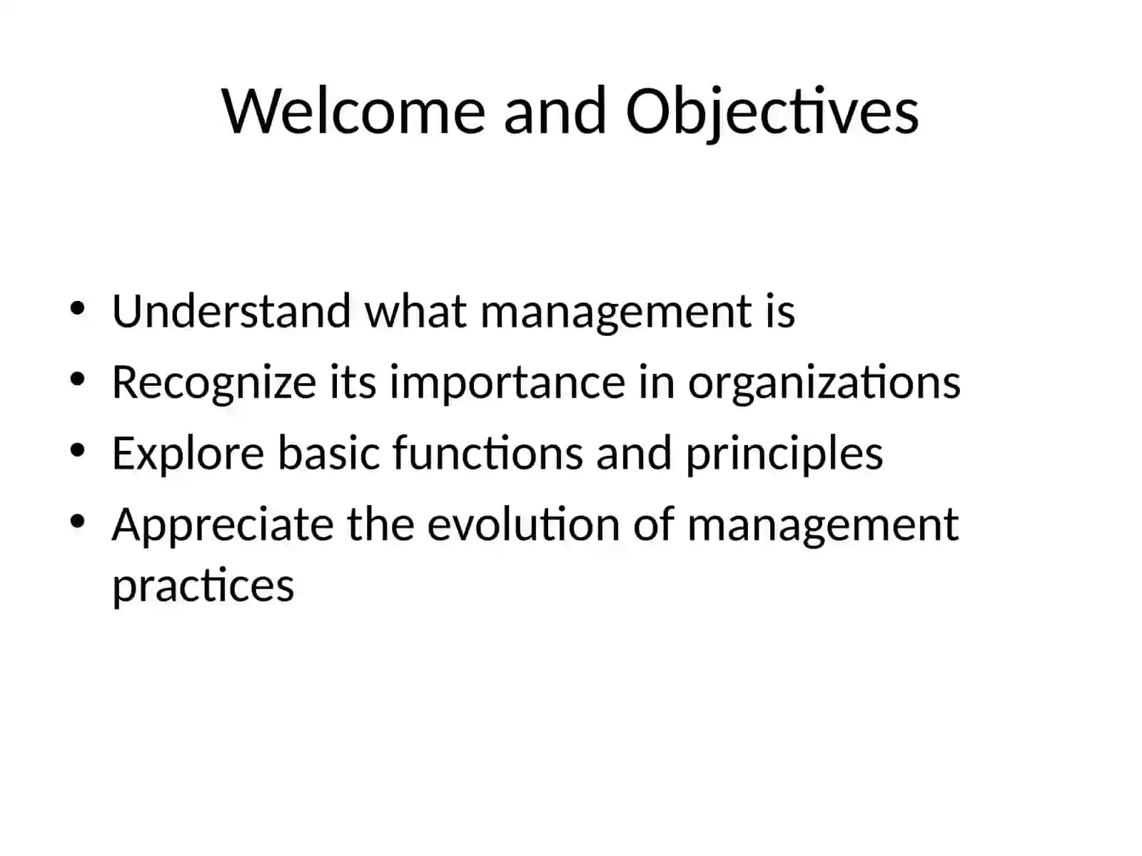 Introduction to Management 2