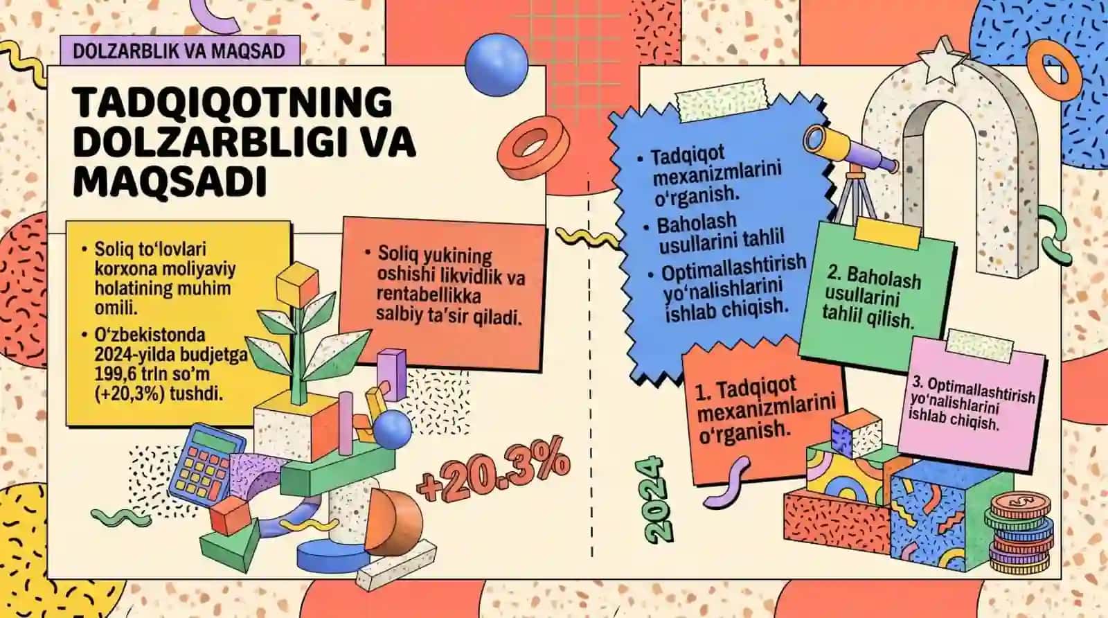Soliq toʻlovlarining korxona moliyaviy holatiga taʼsirining tahlili 2