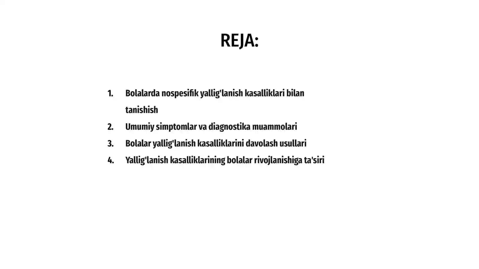 Bolalarda nospesifik yallig'lanish kasalliklari 2