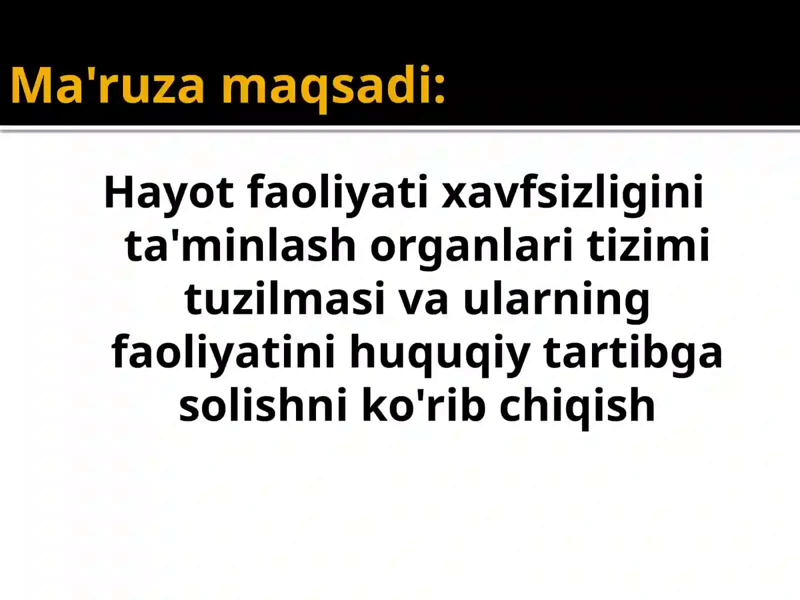 Favqulodda vaziyatlarning oldini olish tizimi 2