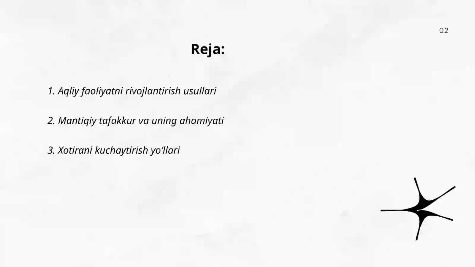 Aqliy tarbiya 2
