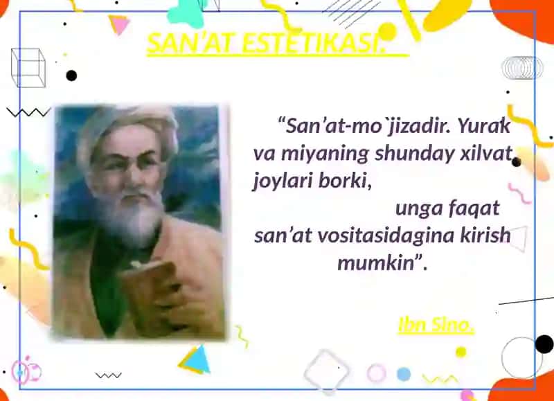San’at  va san’at estetikasi 2