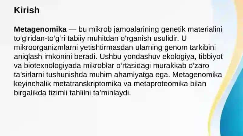 Metagenomika usullari, Metatranskriptomika va metaproteomika bilan bog‘liqligi 2