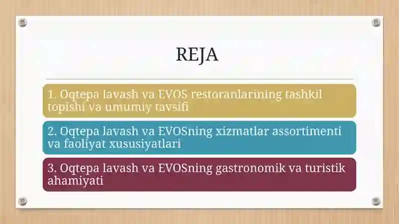 Oqtepa lavash bilan EVOS 2