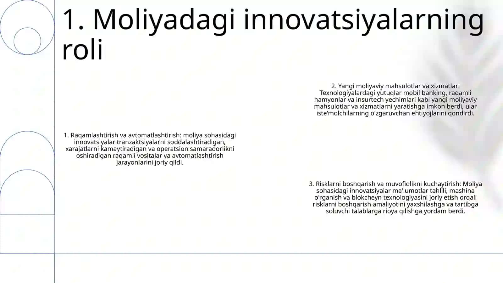 Innovatsion Moliyaviy Tehnologiyalarning Mohiyati 2