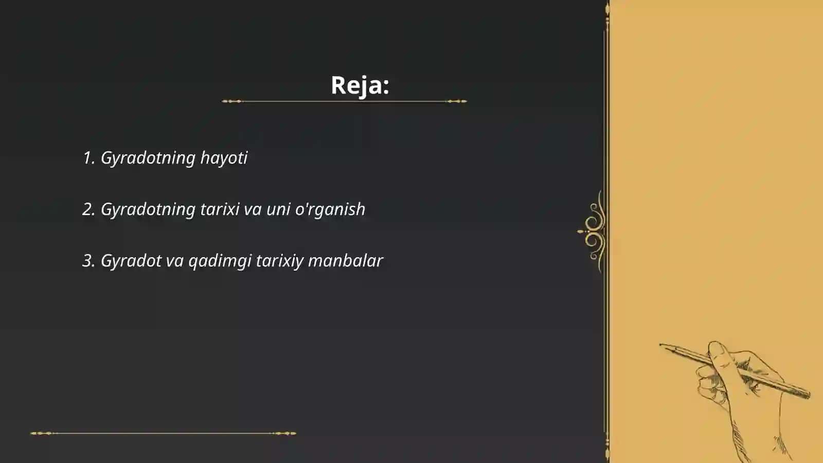 Gyradotning hayoti 2