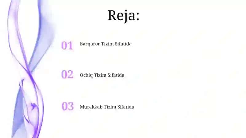 Murakkab Tizim Sifati 2