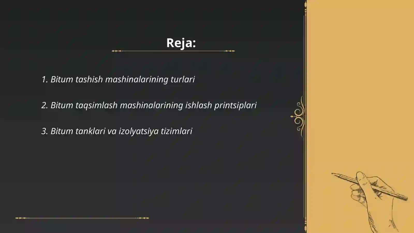 Bitum tashish va taqsimlash mashinalari 2